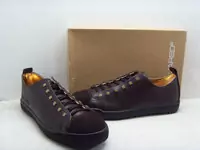 chaussures dsquared hommes new style 2013 cuir petits carres coffee